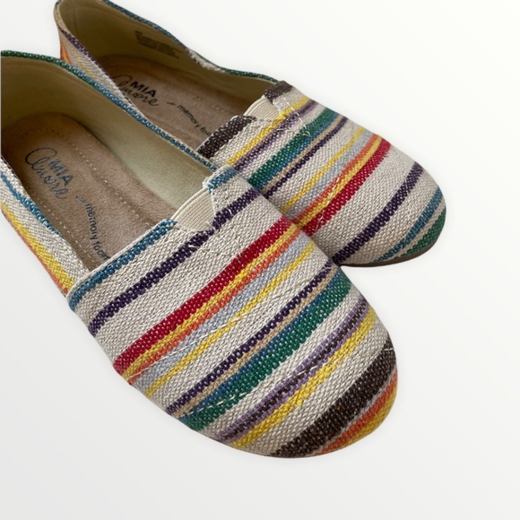 MIA AMORE Alesia multicolored flat, Women’s size 6 - Picture 2 of 10